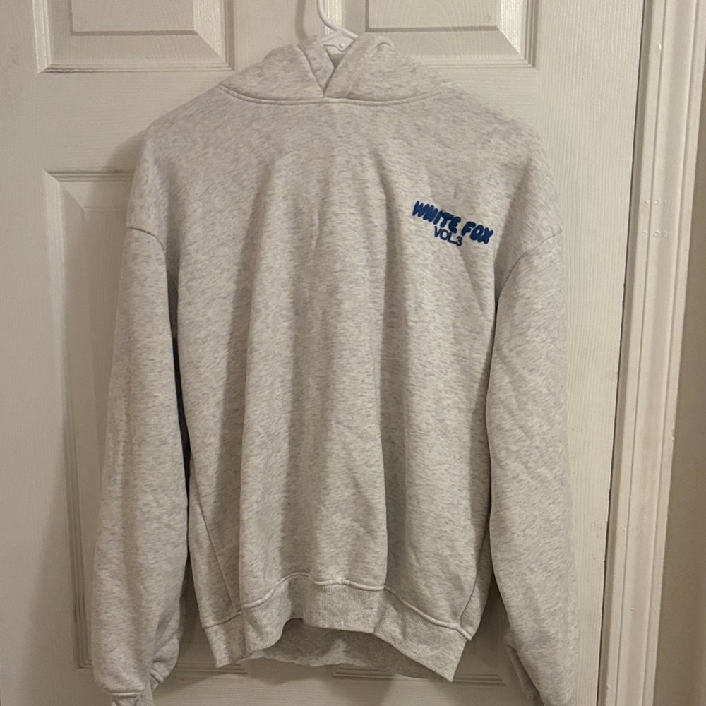 White Fox Boutique Gray Hoodie